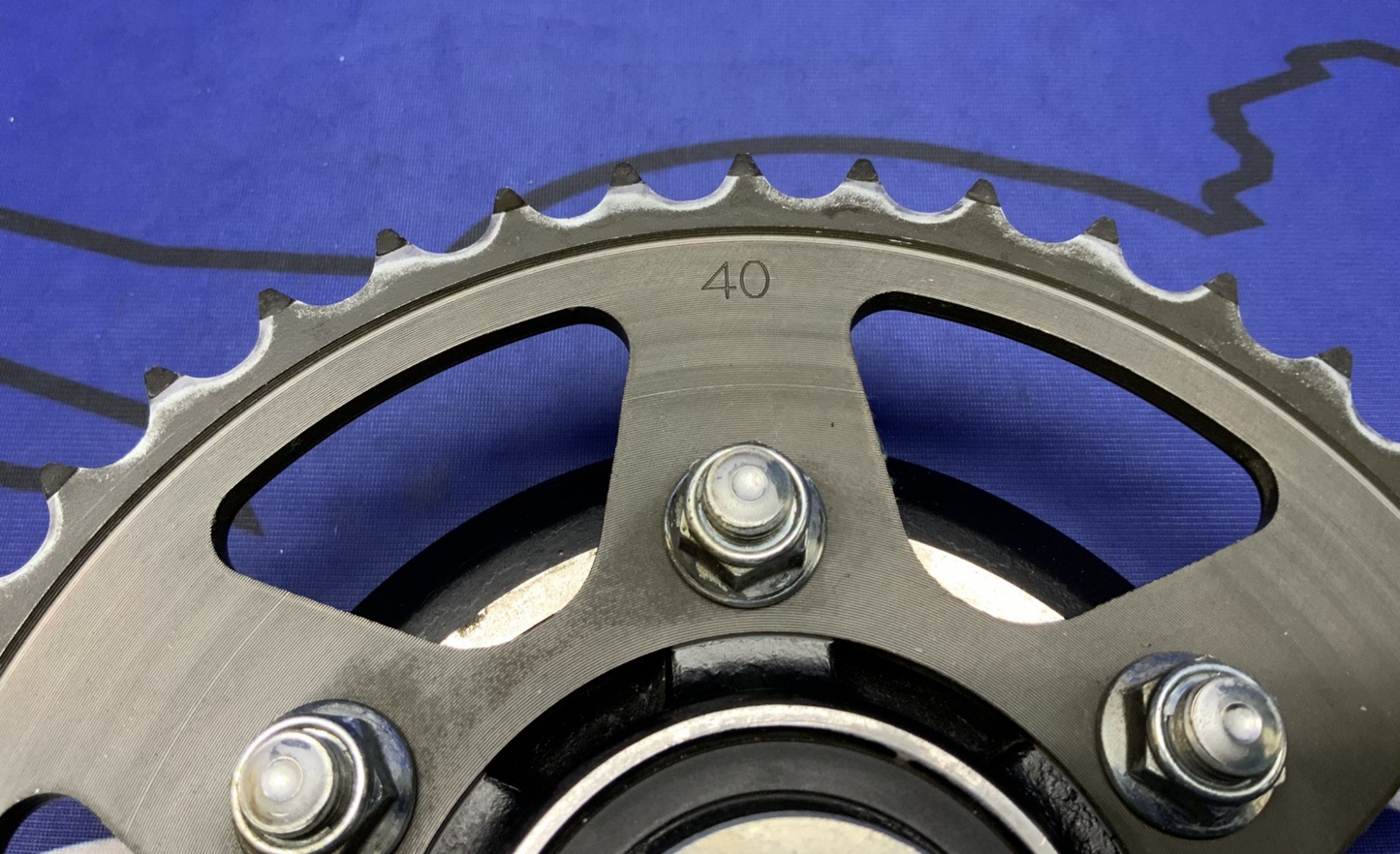 Kawasaki Rear Cush Drive W/ Sprocket ZX-6R/RR 2003, 2004 OEM 42033-1213