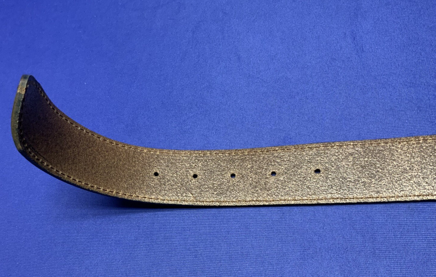 Ducati Scrambler Logo Leather Belt (Brown) 100 cm OEM 987691895
