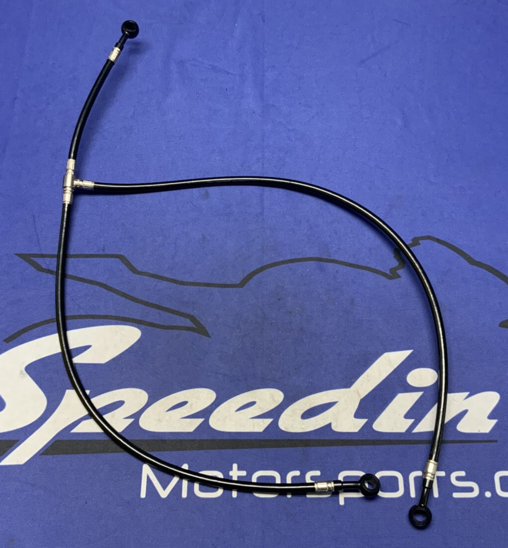 Galfer Front Brake Lines W/ Brembo Fitting GSXR 600/750 11-25 GLF-FK003D419-2-B