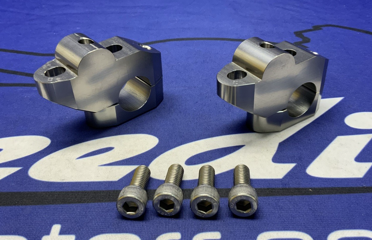 Zeta Racing Bar Rise Kit Offset (22.2mm Bar) ZE53-026