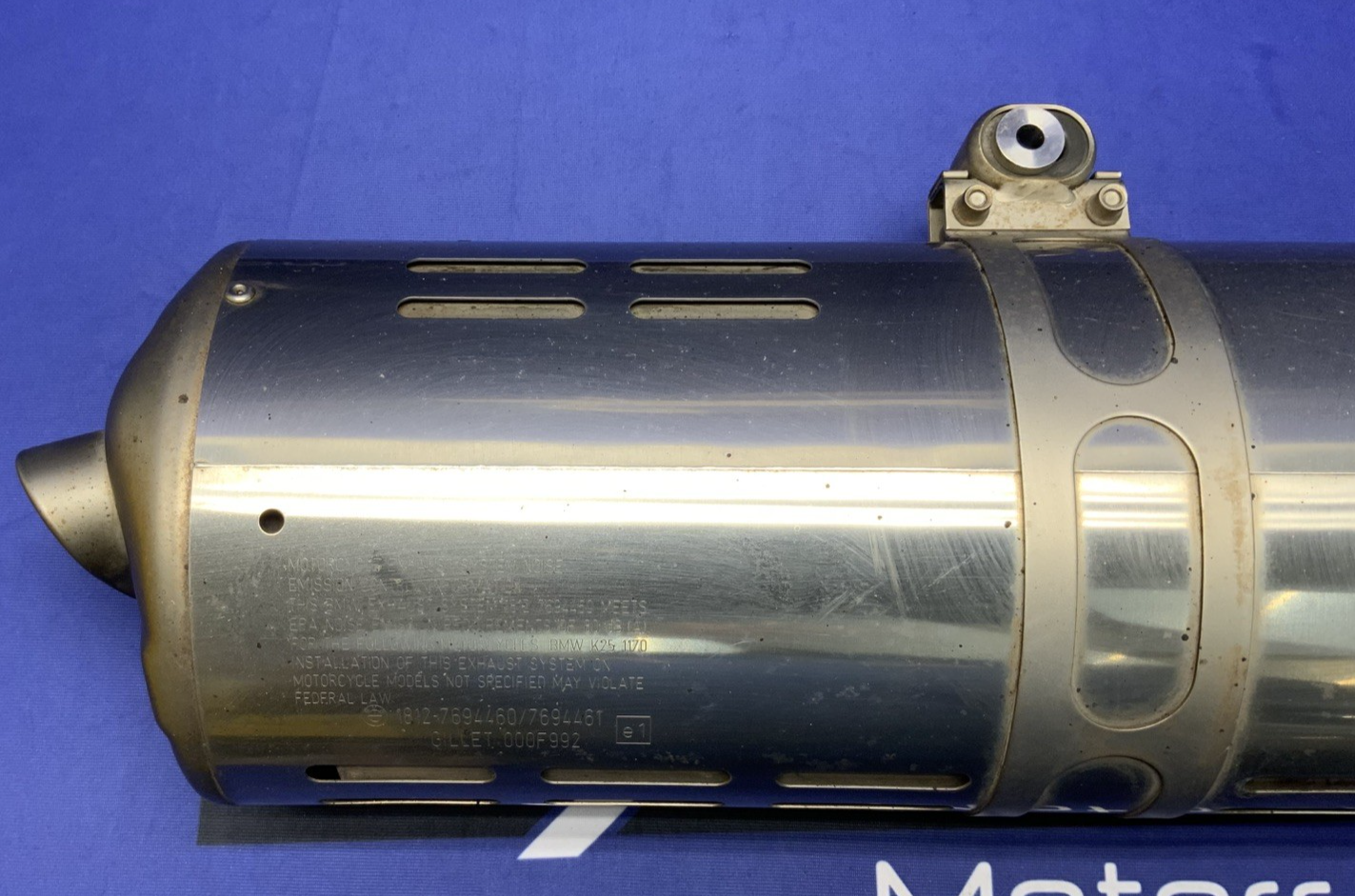 BMW Exhaust Muffler R1200GS 2004-2010 OEM 18127694462