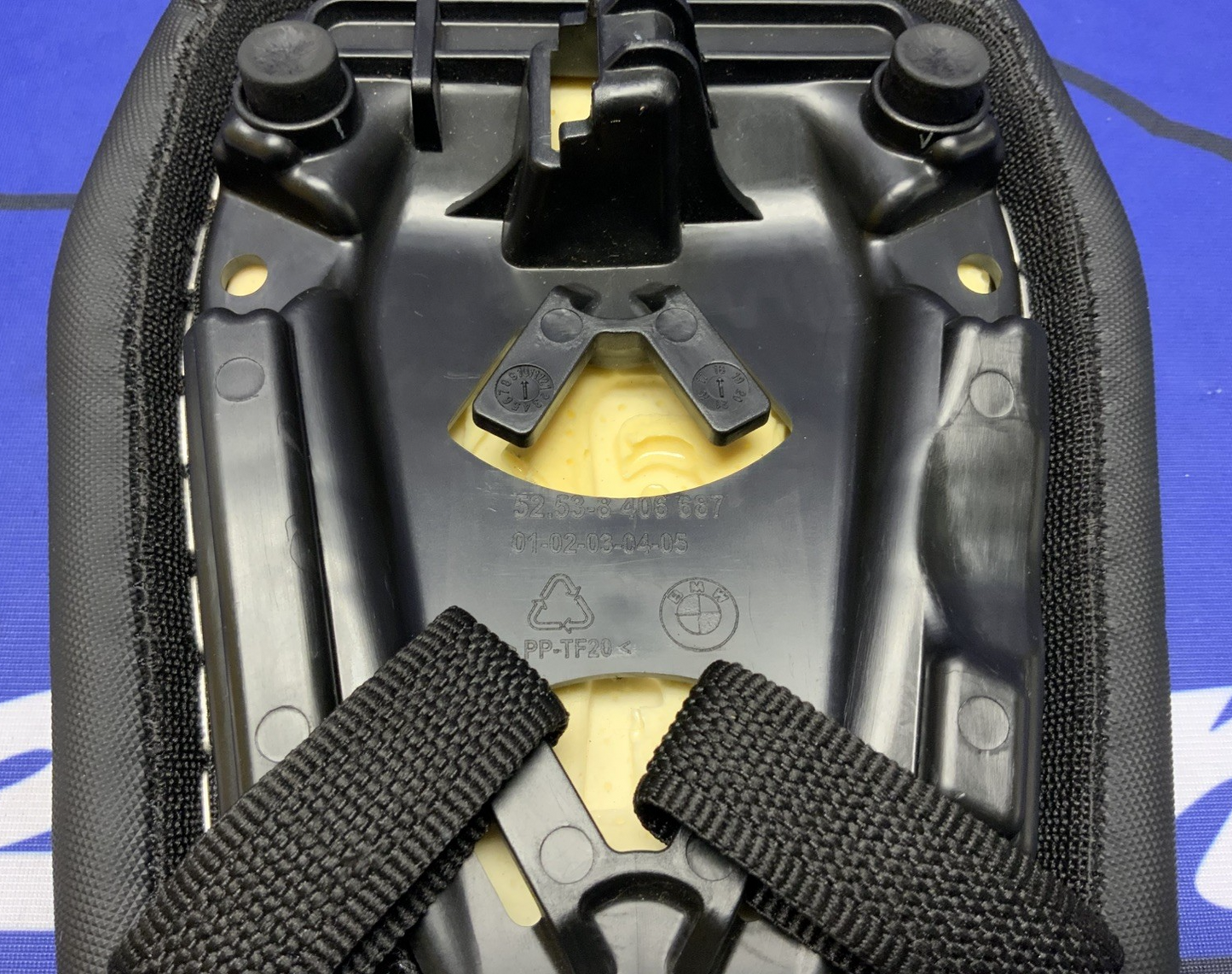 BMW Passenger Seat S1000RR 2019-2025, M1000RR 2021-2025 OEM 52538406687