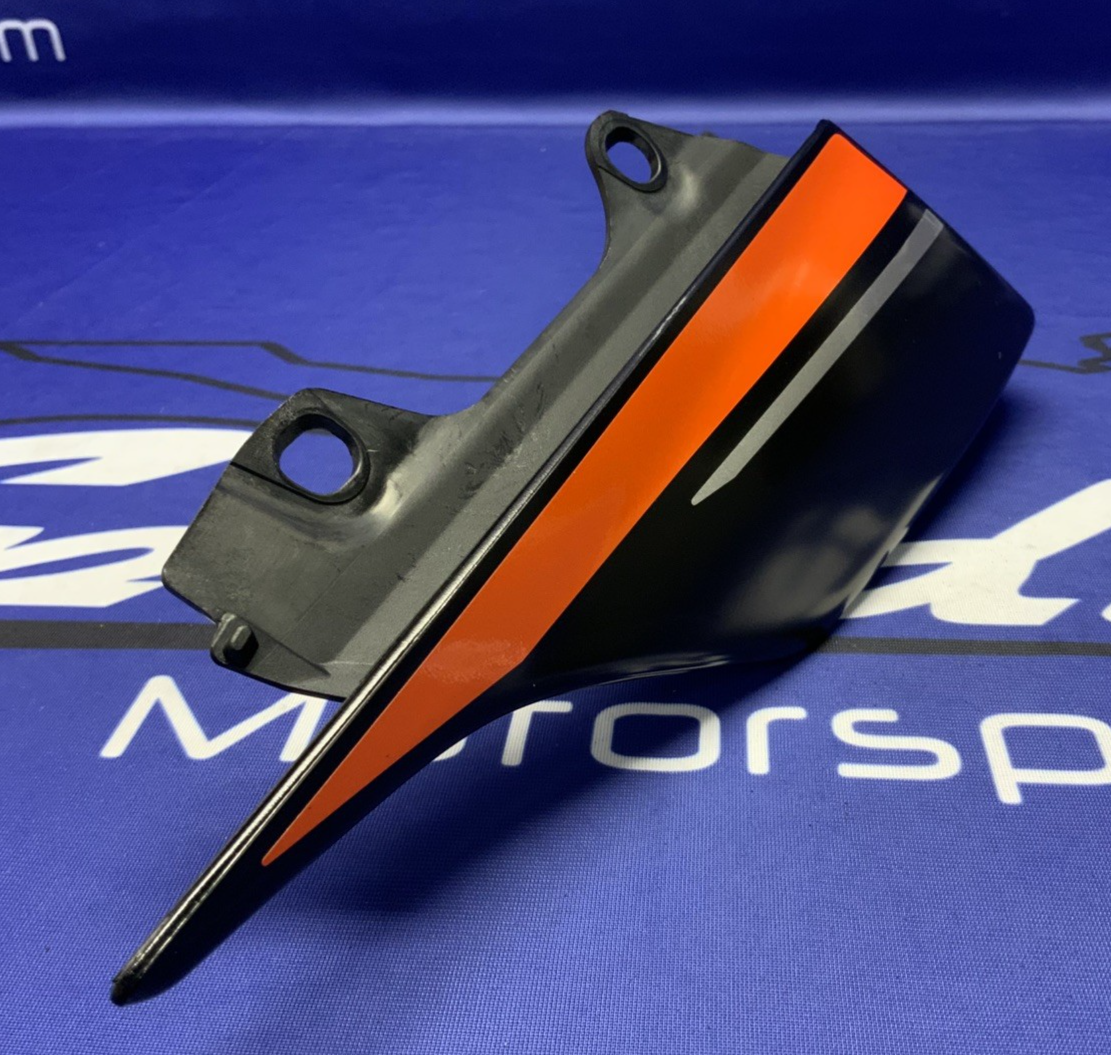 Yamaha Right Tail Fairing Black & Orange YZF-R6 2017-2024 OEM BN6-W2172-70-P1