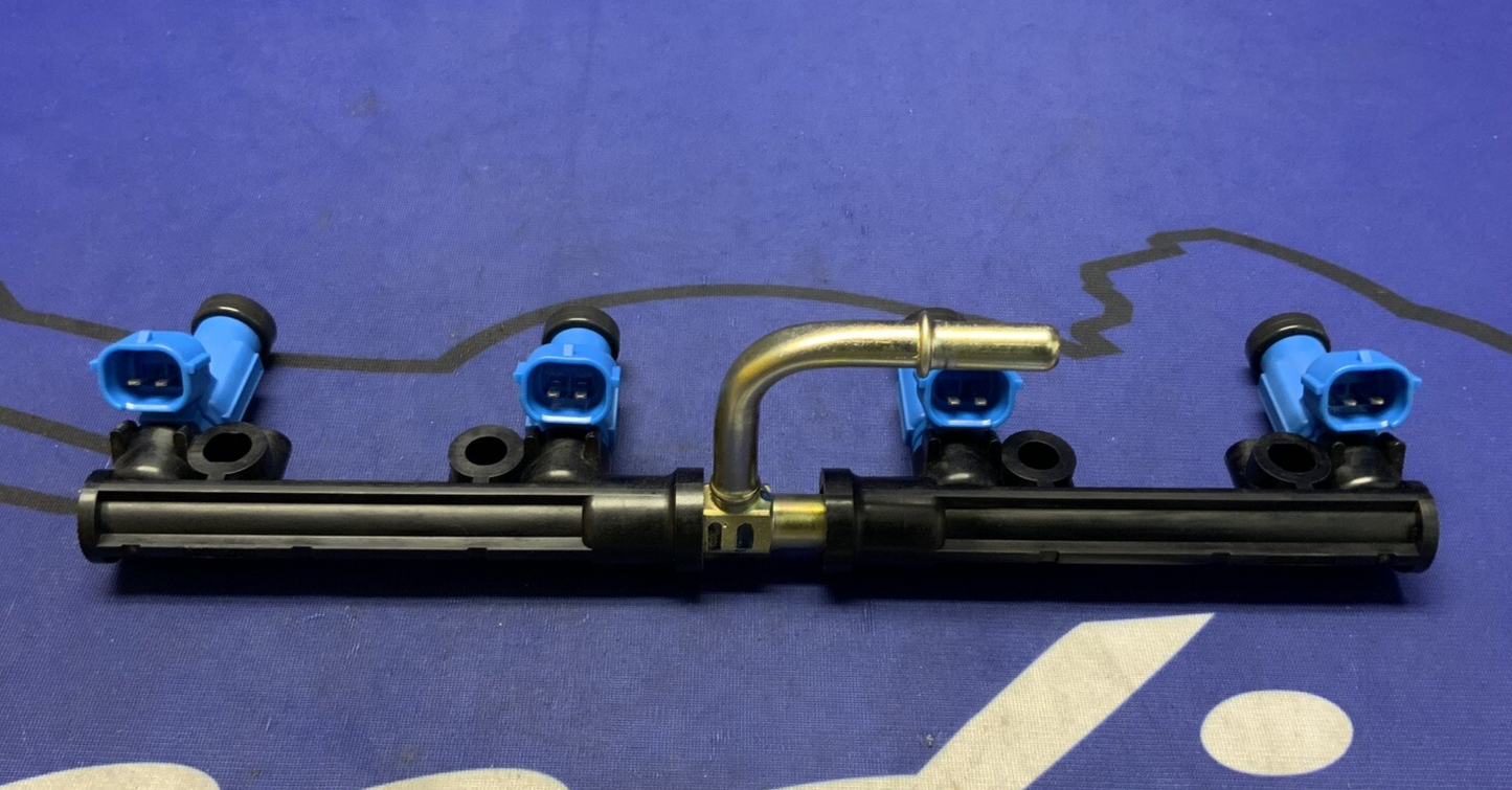 Kawasaki Fuel Rail Assembly With Injectors ZX-6RR 2003-2004 OEM 49033-1059