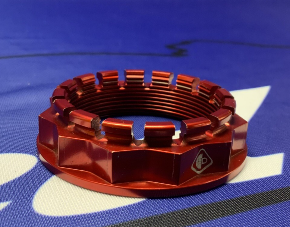 Ducati Rear Wheel NUT Panigale V2 2020 (Red) OEM 75012072AA