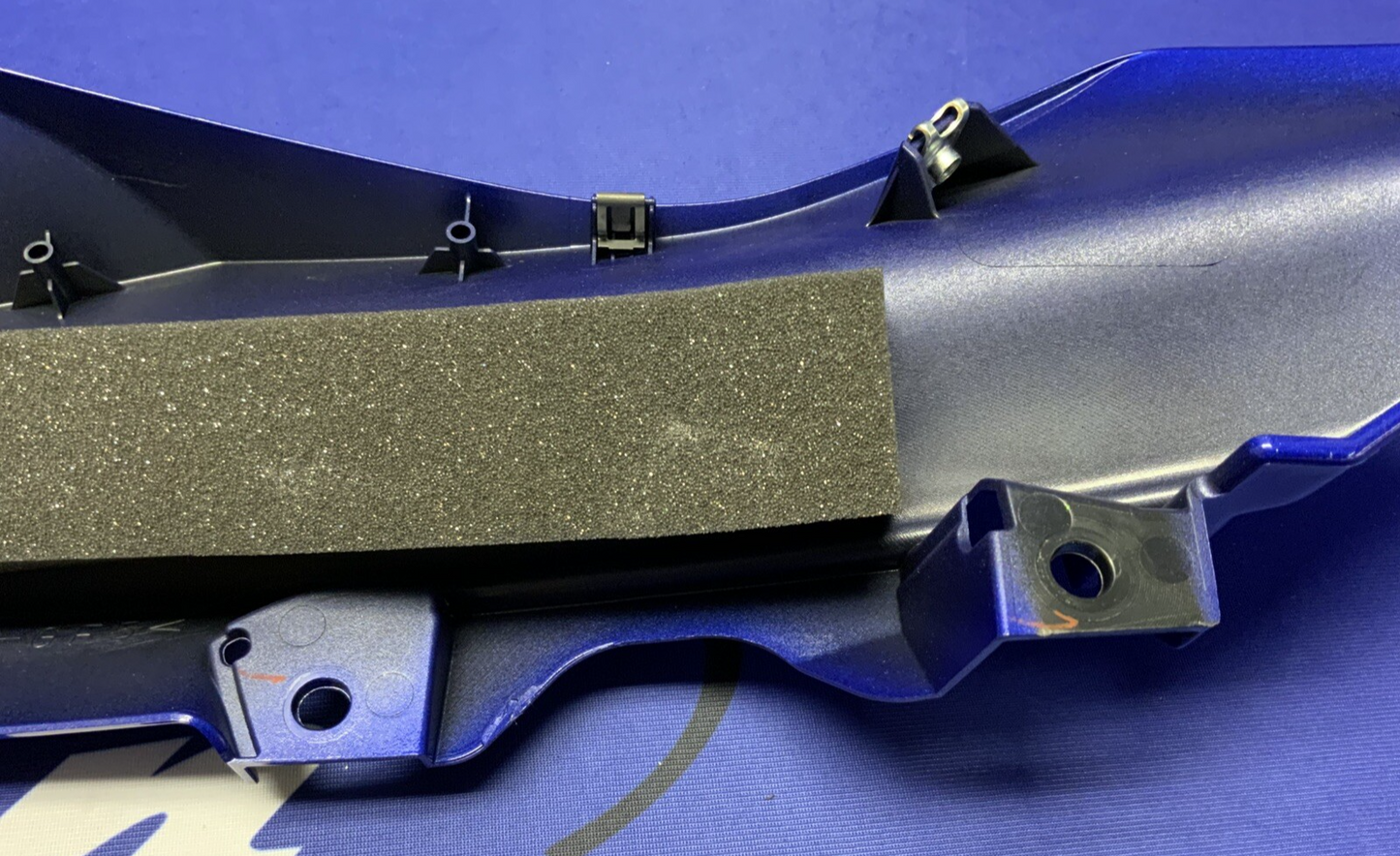 Yamaha Left Upper Fairing (Blue) YZF-R6 2017-2024 OEM BN6-2117V-00-P0