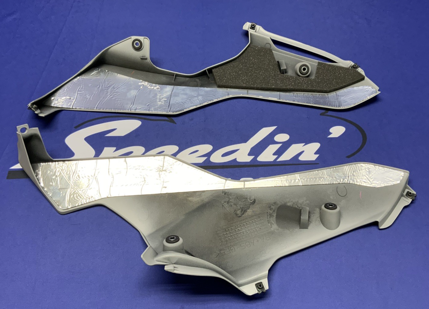 Yamaha Left & Right Lower Fairing Set (Gray) YZF-R6 2017-24 OEM BN6-28385-00-P4