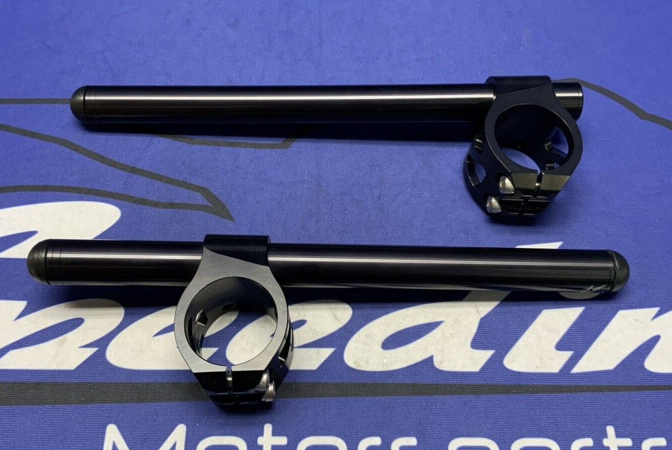 Driven Racing Standard Clip-On Handle Bar Set Left & Right (Black) 41mm DCLO-41