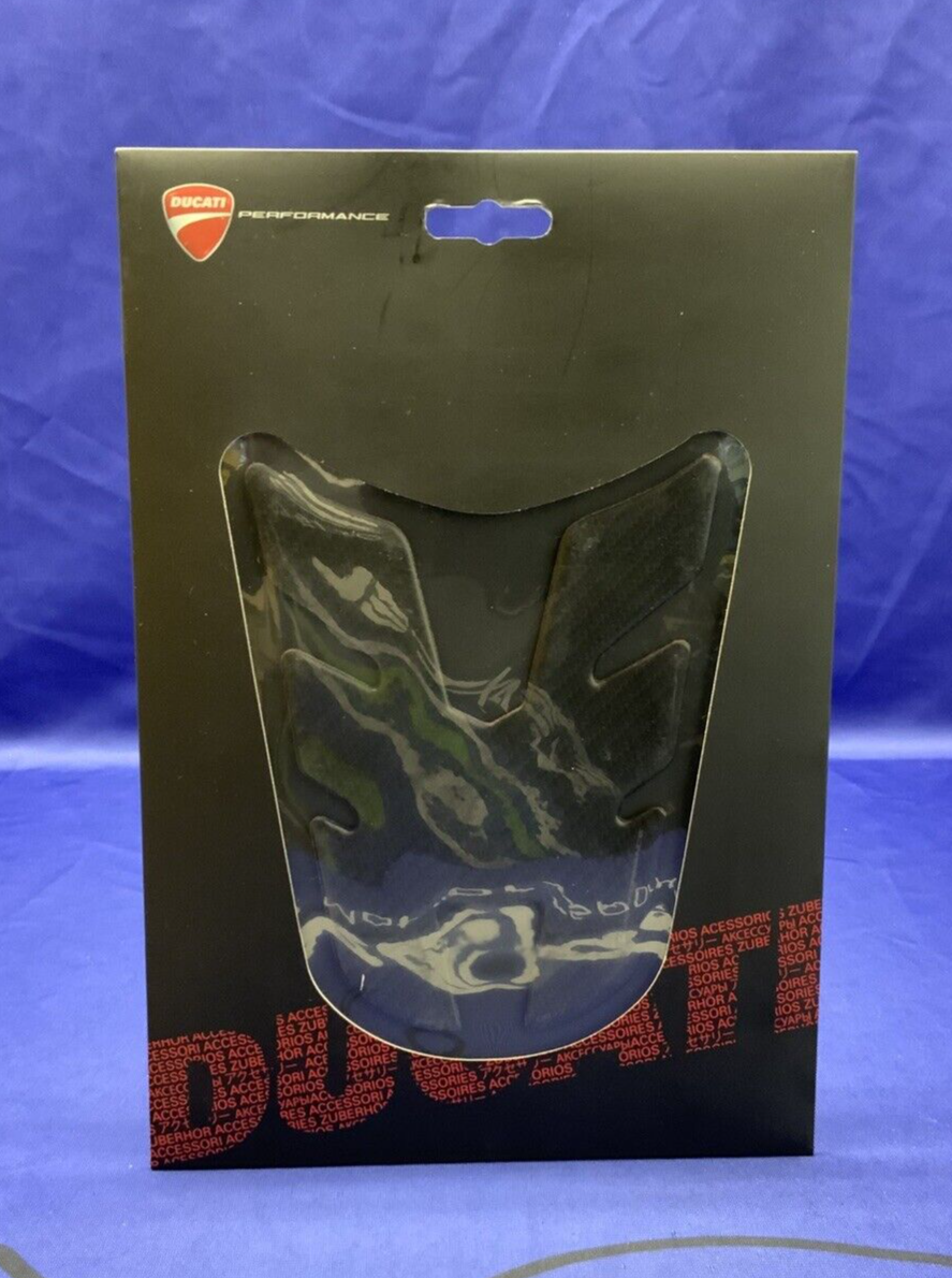 Ducati Performance Carbon Fuel Tank Guard Hypermotard 821 2013-15 OEM 97480021A