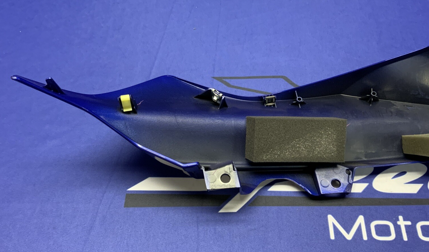 Yamaha Right Upper Fairing (Blue) YZF-R6 2017-2024 OEM BN6-2117W-00-P0