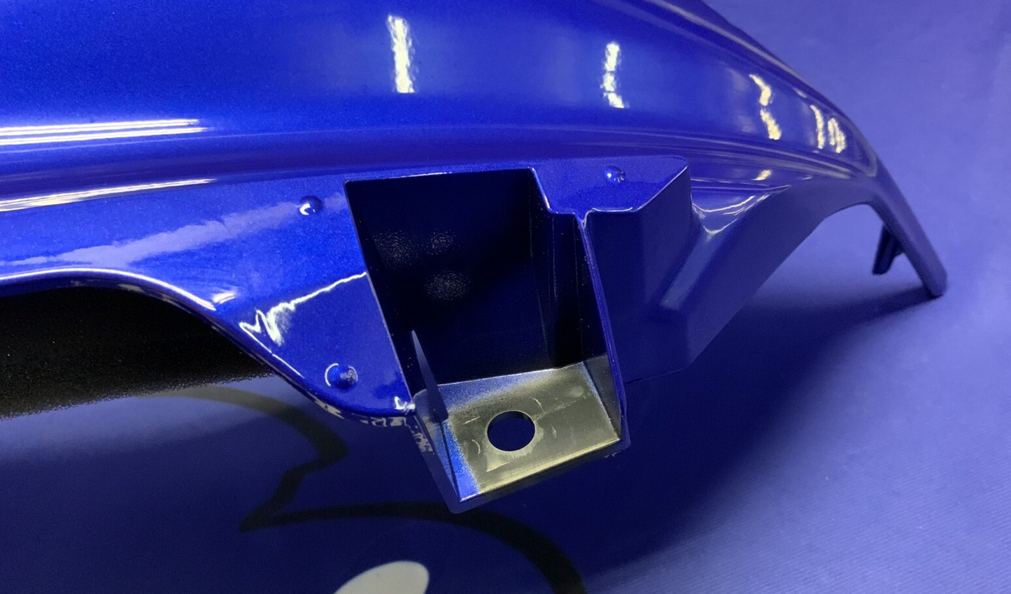 Yamaha Right Upper Fairing (Blue) YZF-R6 2017-2024 OEM BN6-2117W-00-P0