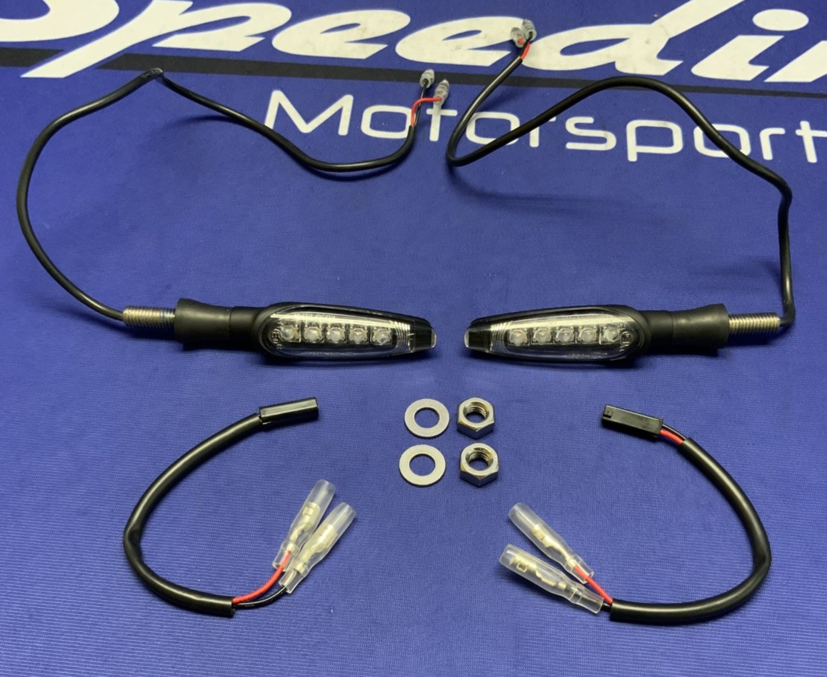 YOSHIMURA V2 Fender Eliminator Turn Signal Kit Suzuki SV650 17-26 075BG-STD-G-K