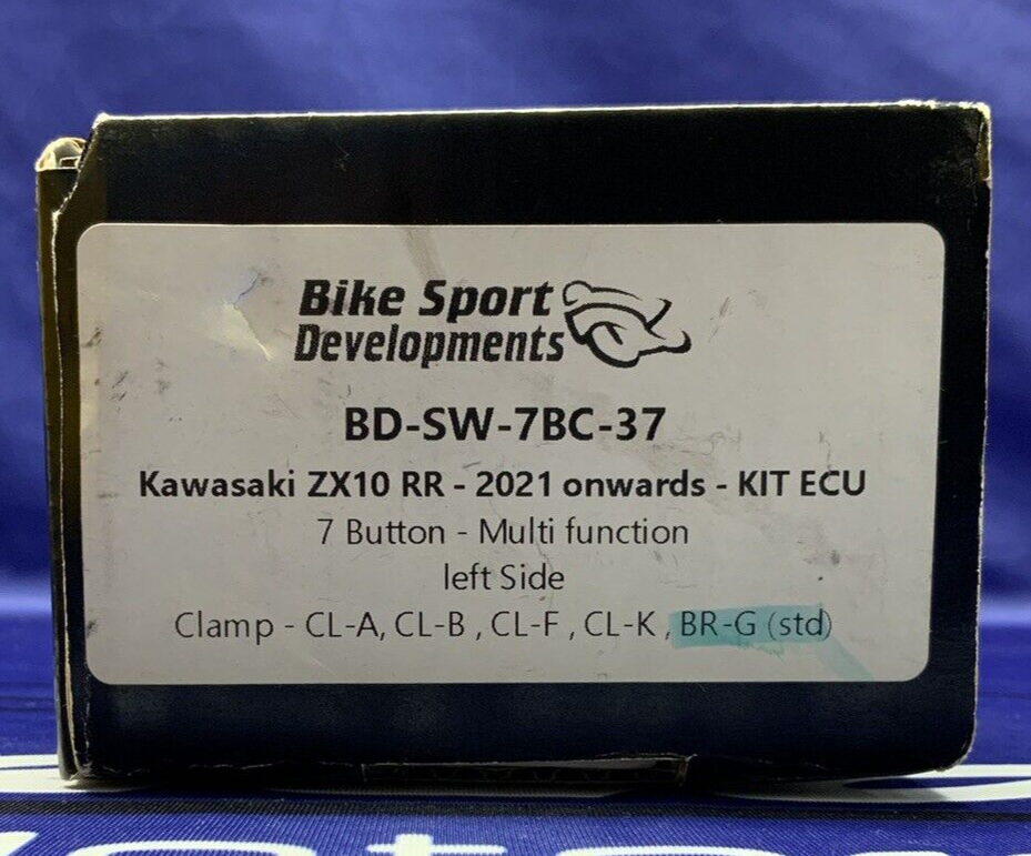 Bike Sport Developments Handlebar Race Switch Kawasaki ZX10R/RR 21+ BD-SW-7BC-37