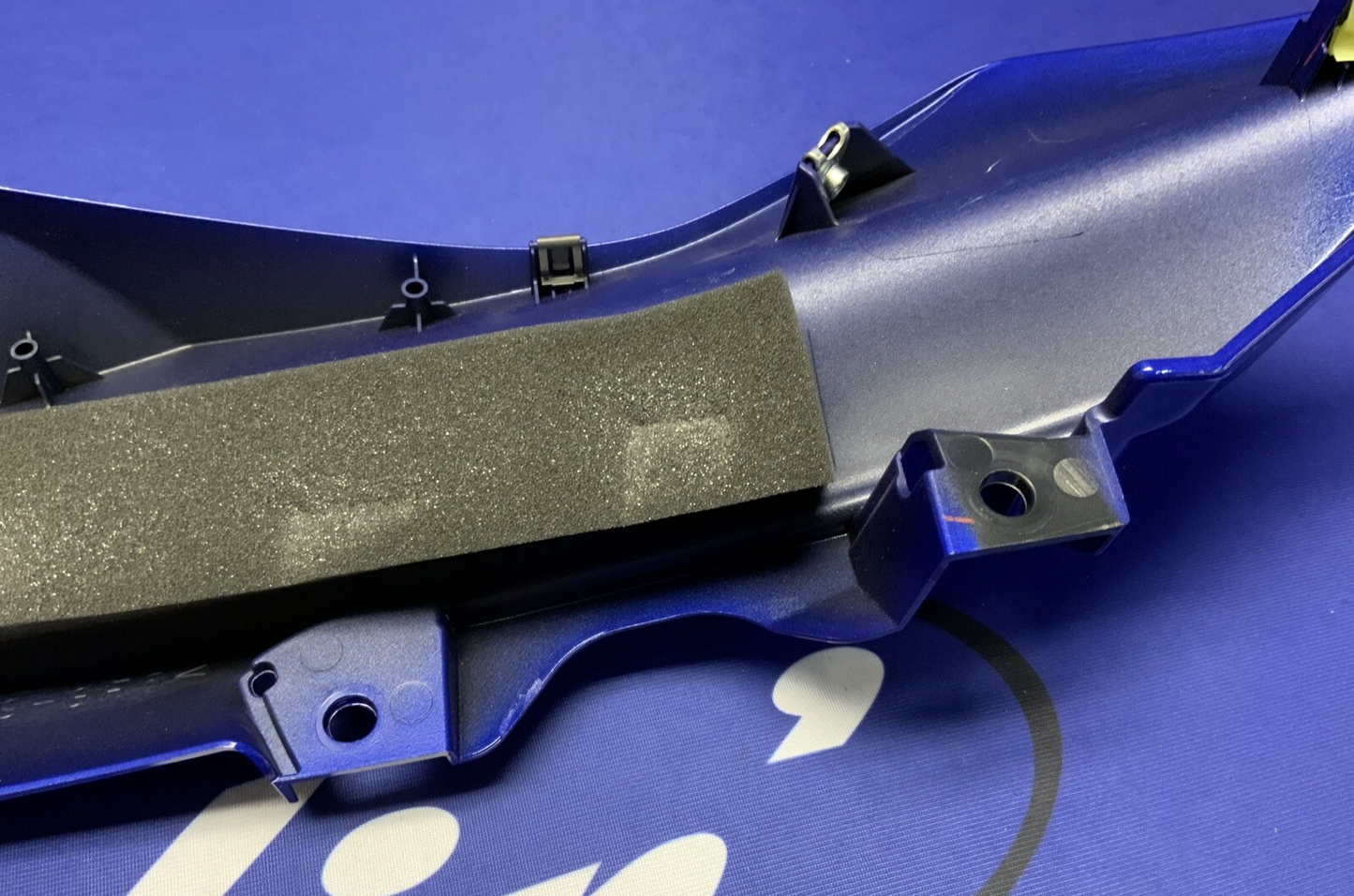 Yamaha Left Upper Fairing (Blue) YZF-R6 2017-2024 OEM BN6-2117V-00-P0