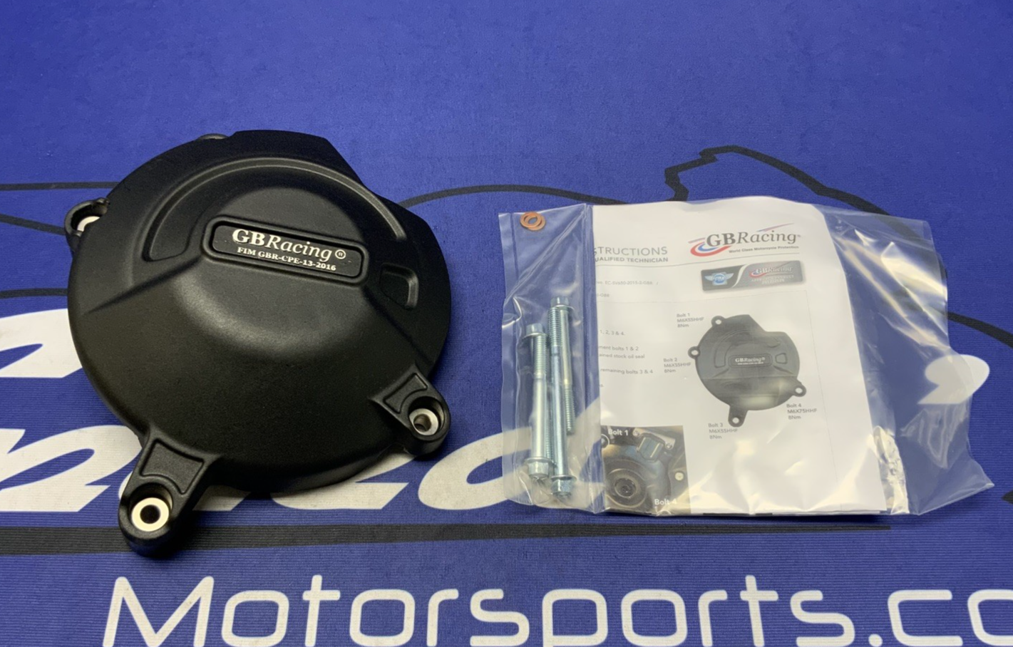 GB Racing Secondary Alternator Cover Suzuki SV650 2015-2024 EC-SV650-2015-1-GBR