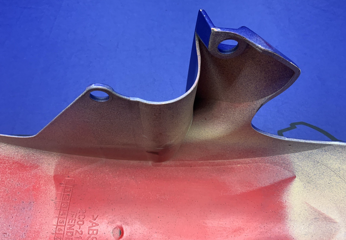 Yamaha Front Fender (Painted Blue) YZF-R6 2006-2010 OEM 2C0-21511-01-P3