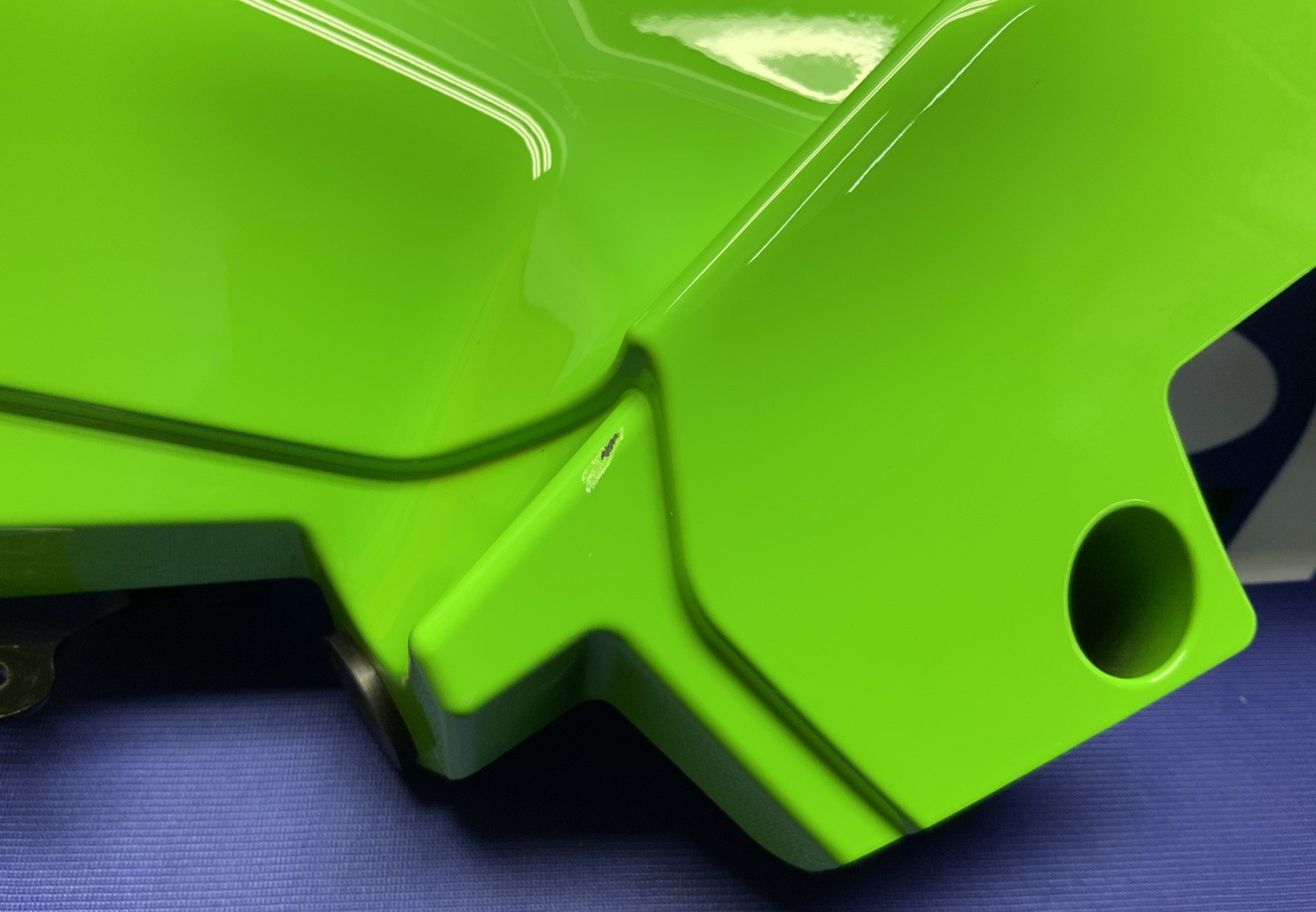 Kawasaki Left Upper Fairing (40th Ann) ZX-10R/RR 2021-2025 OEM 55028-0759-777