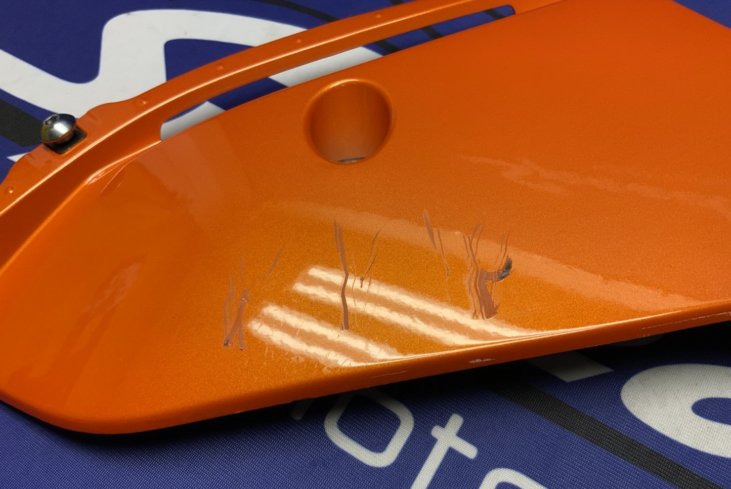 Yamaha Left Lower Fairing (Orange) YZF-R6 2017-2024 OEM BN6-28385-00-P5