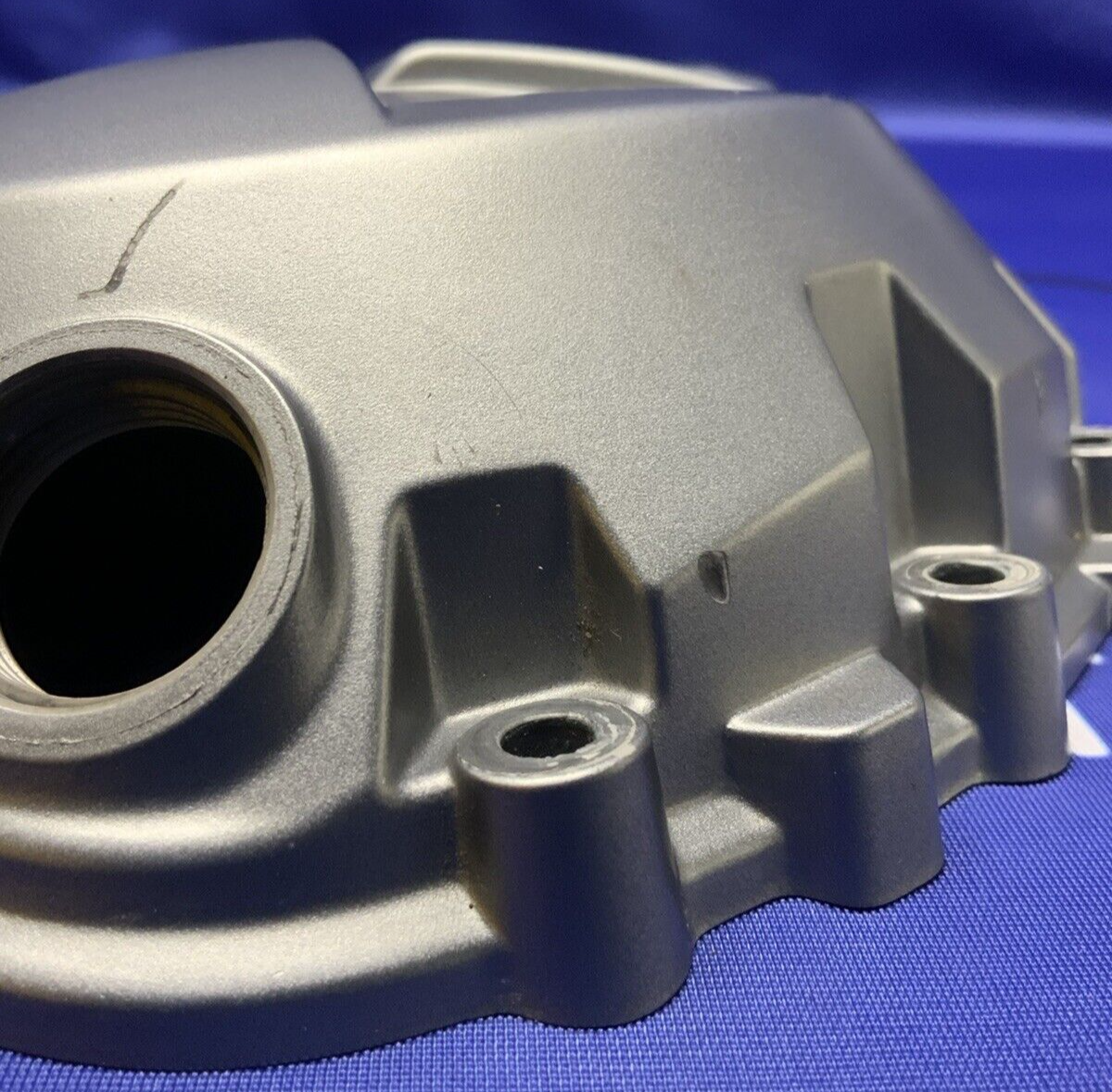 BMW Clutch Cover (Granite Gray) W/ Sound Damper M1000RR 2020-24 OEM 11149832012