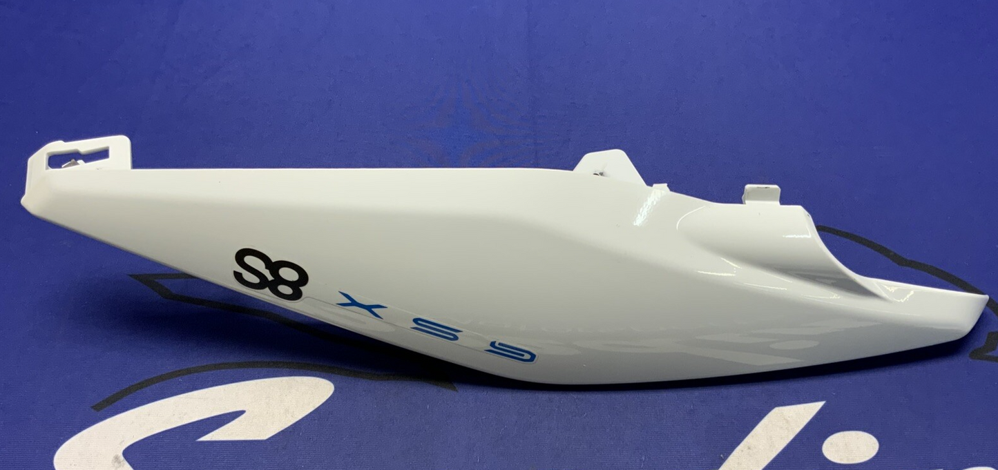 Suzuki Left Rear Frame Cover (White) GSX-8S/R 2023-2025 OEM 47210-25L00-QT7