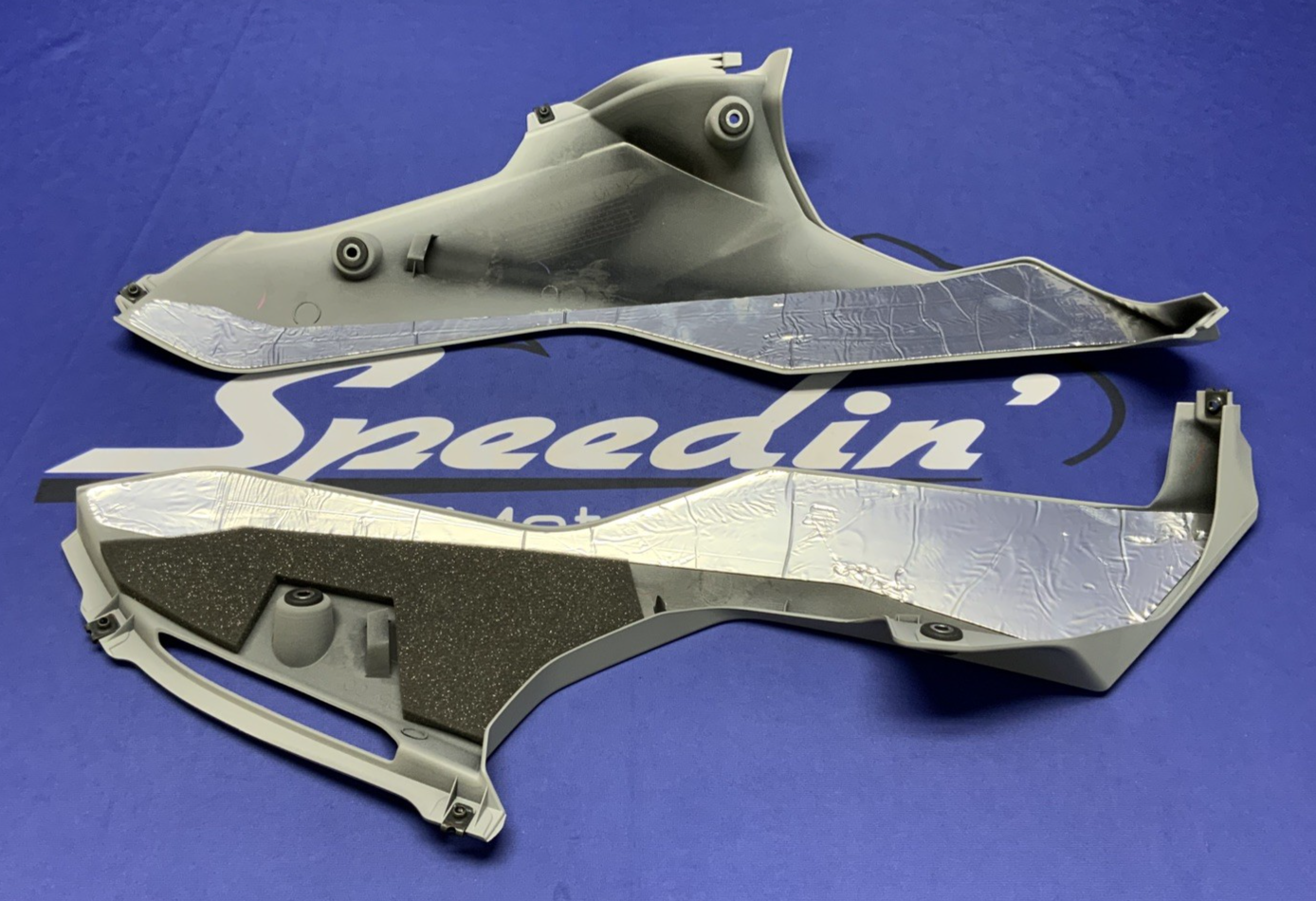 Yamaha Left & Right Lower Fairing Set (Gray) YZF-R6 2017-24 OEM BN6-28385-00-P4