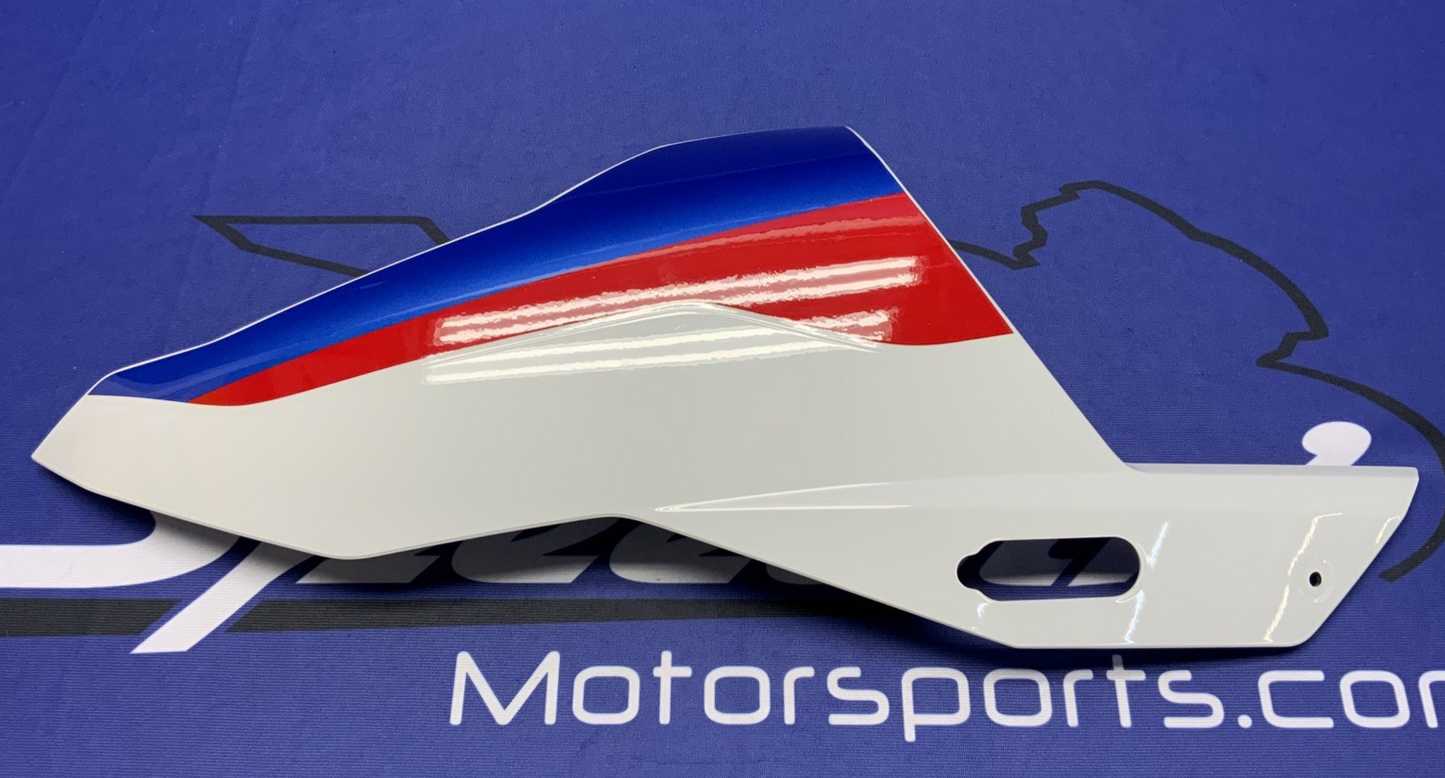BMW Right Upper Front Fairing (White,Blue,Red) S1000RR 2019-2022 OEM 46638569782