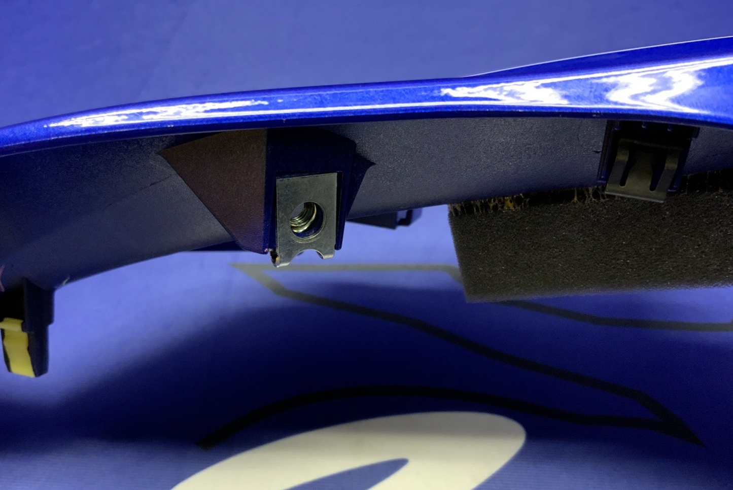 Yamaha Right Upper Fairing (Blue) YZF-R6 2017-2024 OEM BN6-2117W-00-P0