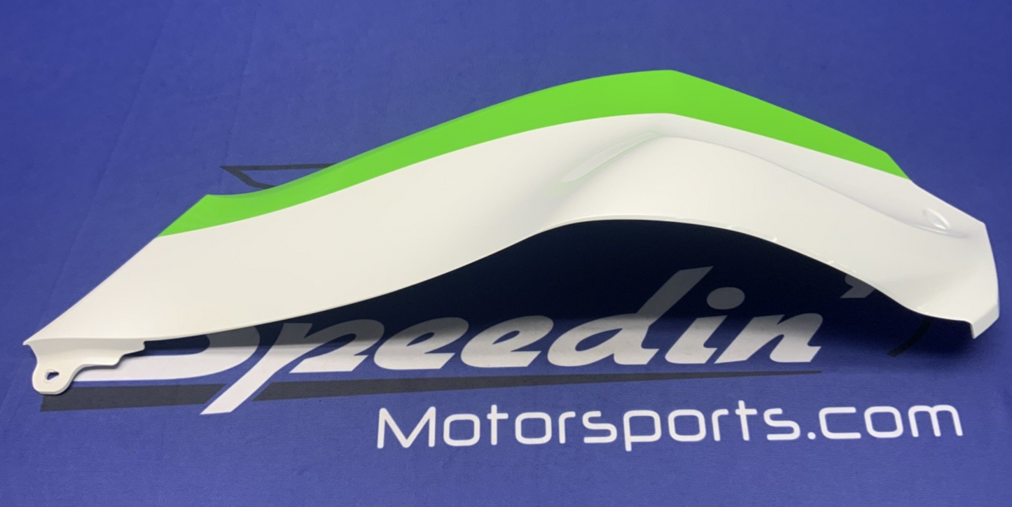 Kawasaki Left Tank Trim (40th Ann) ZX-10R/RR 2021-2025 OEM 14093-0680-11C