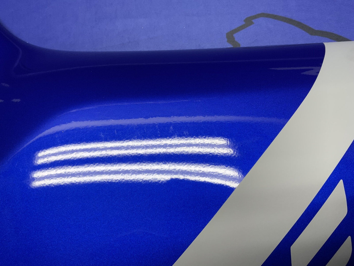 Yamaha Left Lower Fairing (Blue) YZF-R6 2017-2024 OEM BN6-W283U-90-P0