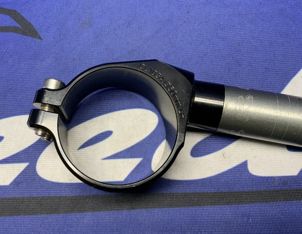 Renthal Gen3 50mm Clip-On Handlebar Set YZF-R6 2006-2024 CL110