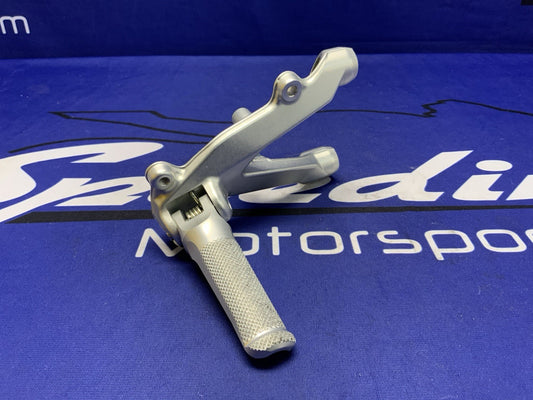 Ducati Right Rearset Bracket W/ Peg Panigale V2 2020-2024 OEM 82411871BA