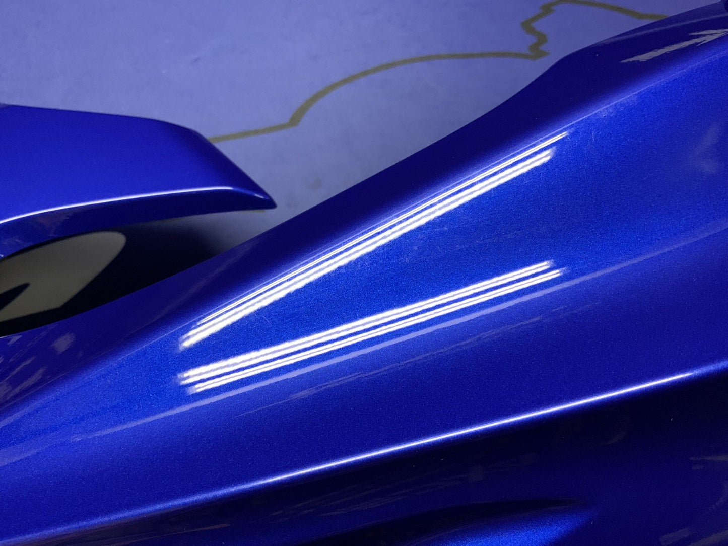 Yamaha Left Upper Fairing (Blue) YZF-R6 2017-2024 OEM BN6-2117V-00-P0