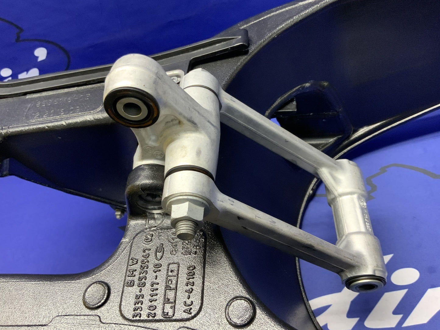 BMW Swing Arm Assembly S1000RR 2012-2019, S1000R 2014-2021 OEM 33358549982