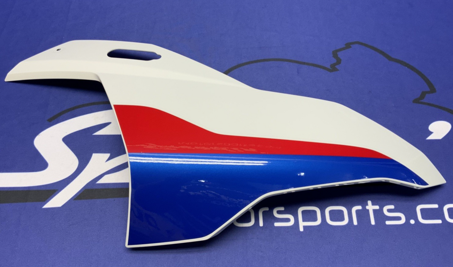 BMW Right Upper Front Fairing (White,Blue,Red) S1000RR 2019-2022 OEM 46638569782