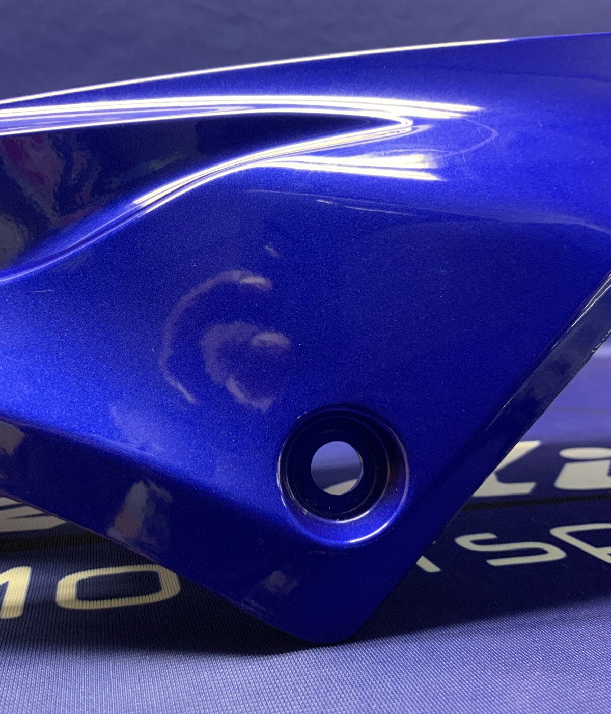 Yamaha Left Upper Fairing (Blue) YZF-R6 2017-2024 OEM BN6-2117V-00-P0