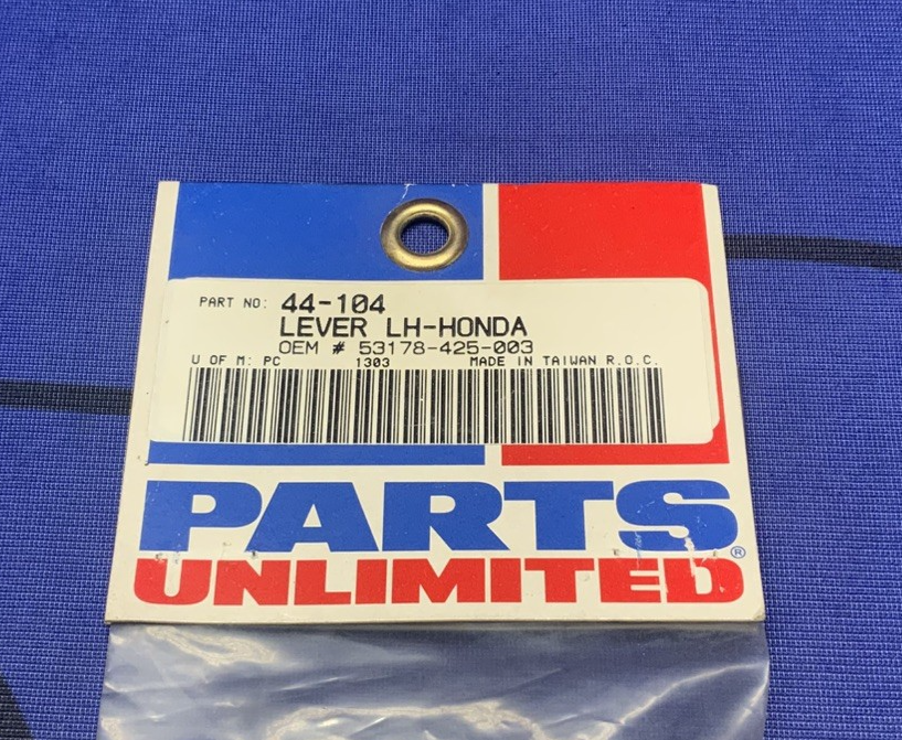 Parts Unlimited Clutch Lever CB650 1979-1982 44-104