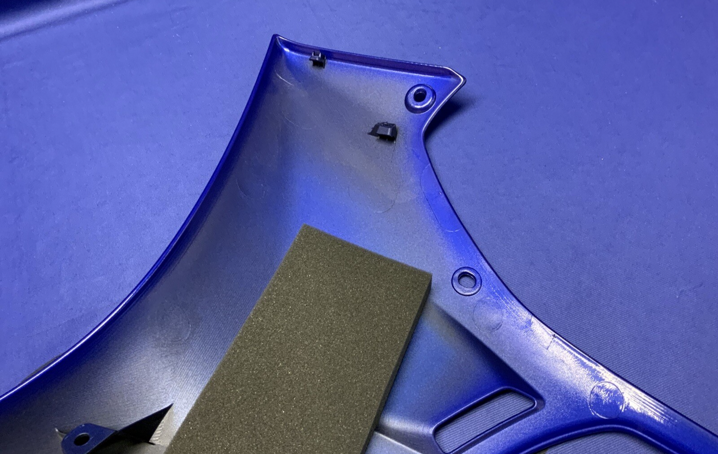 Yamaha Left Lower Fairing (Blue) YZF-R6 2017-2024 OEM BN6-W283U-90-P0