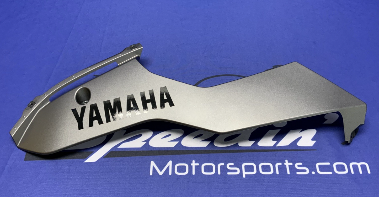 Yamaha Left Lower Fairing (Dark Gray) YZF-R6 2017-2024 OEM BN6-28385-00-P2