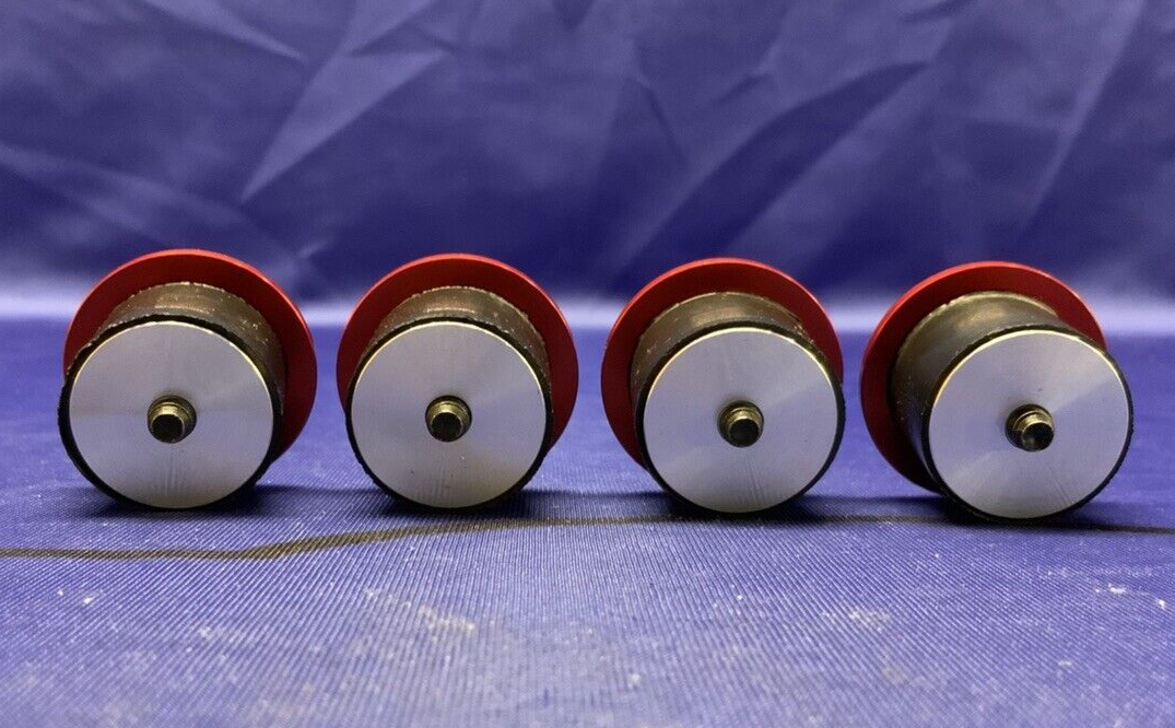 Ducati Frame Plugs (Red) Monster 797 2017-2021 OEM 97380781A