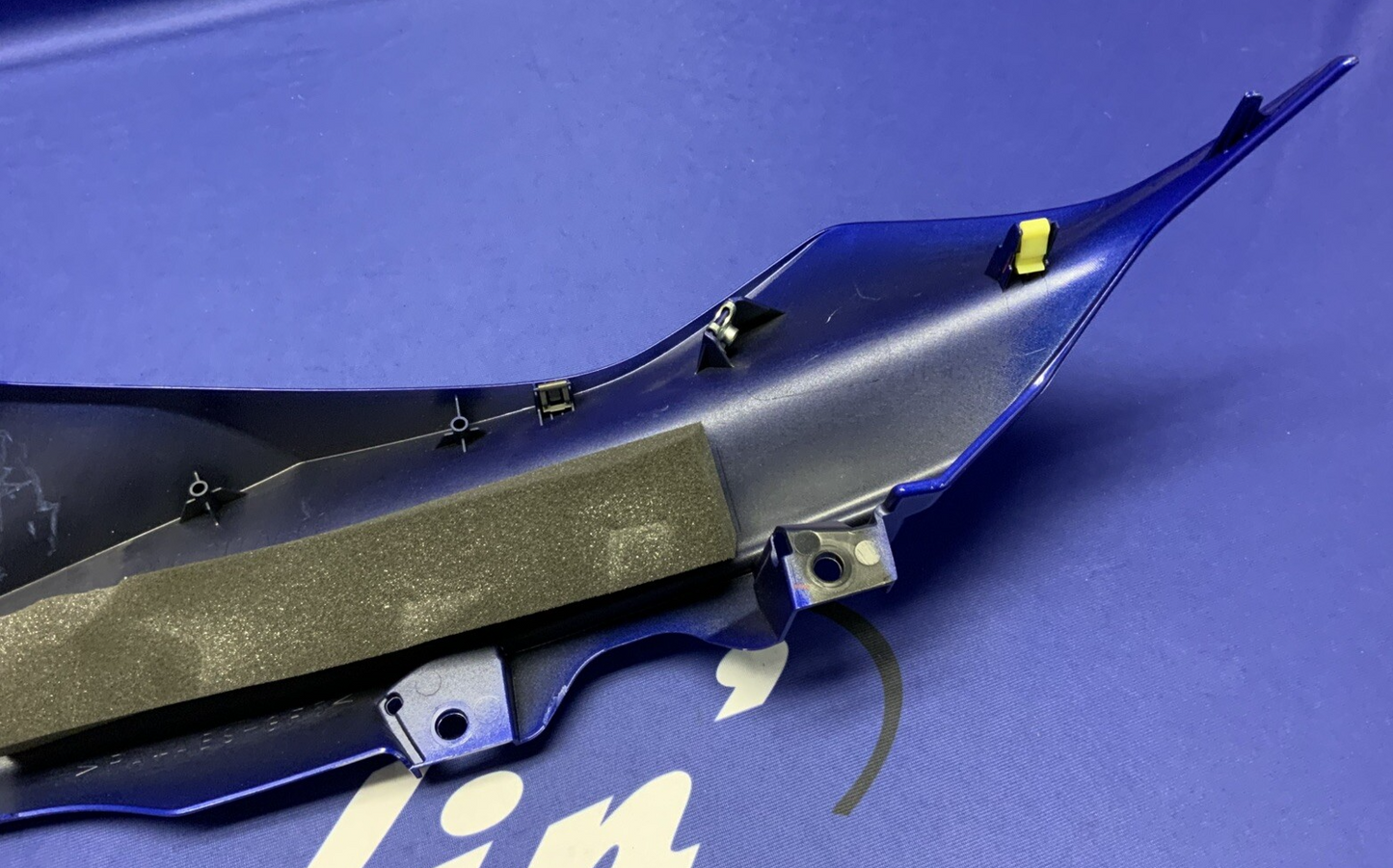 Yamaha Left Upper Fairing (Blue) YZF-R6 2017-2024 OEM BN6-2117V-00-P0