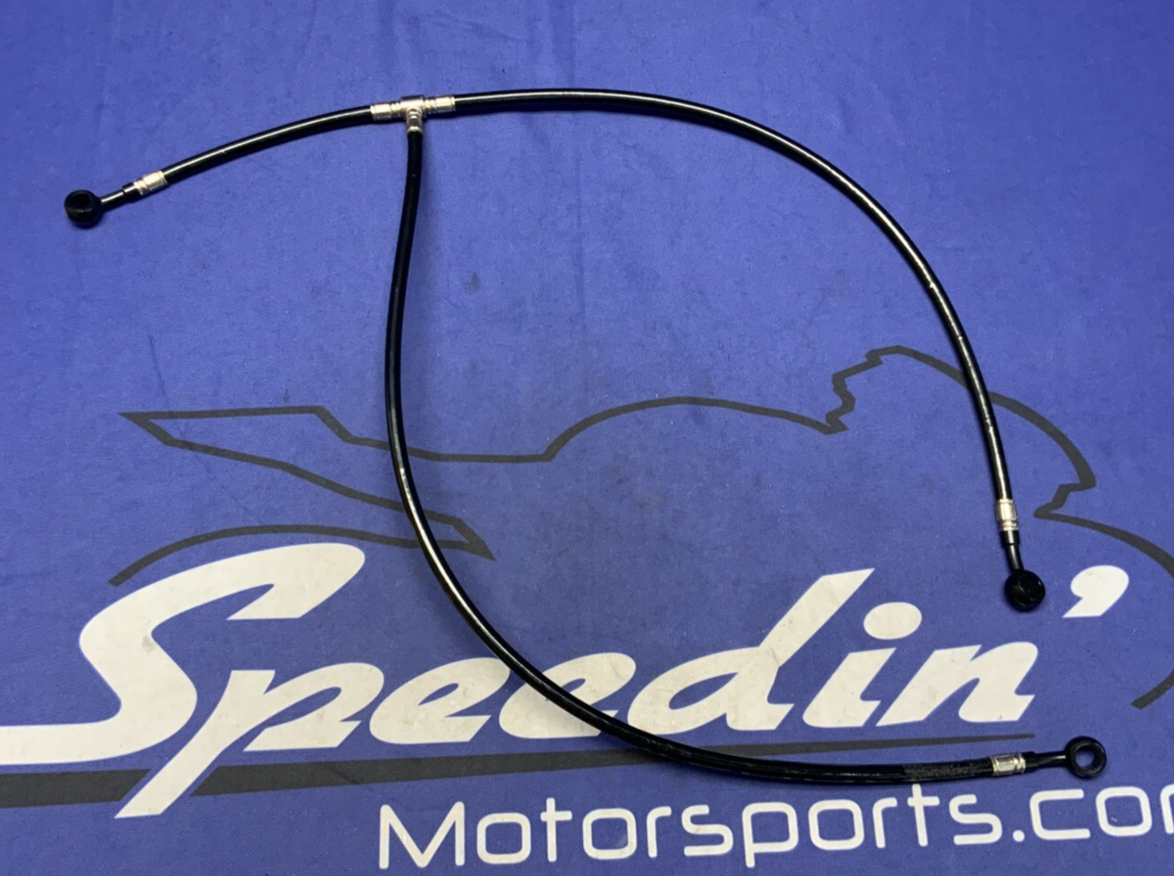 Galfer Front Brake Lines W/ Brembo Fitting GSXR 600/750 11-25 GLF-FK003D419-2-B