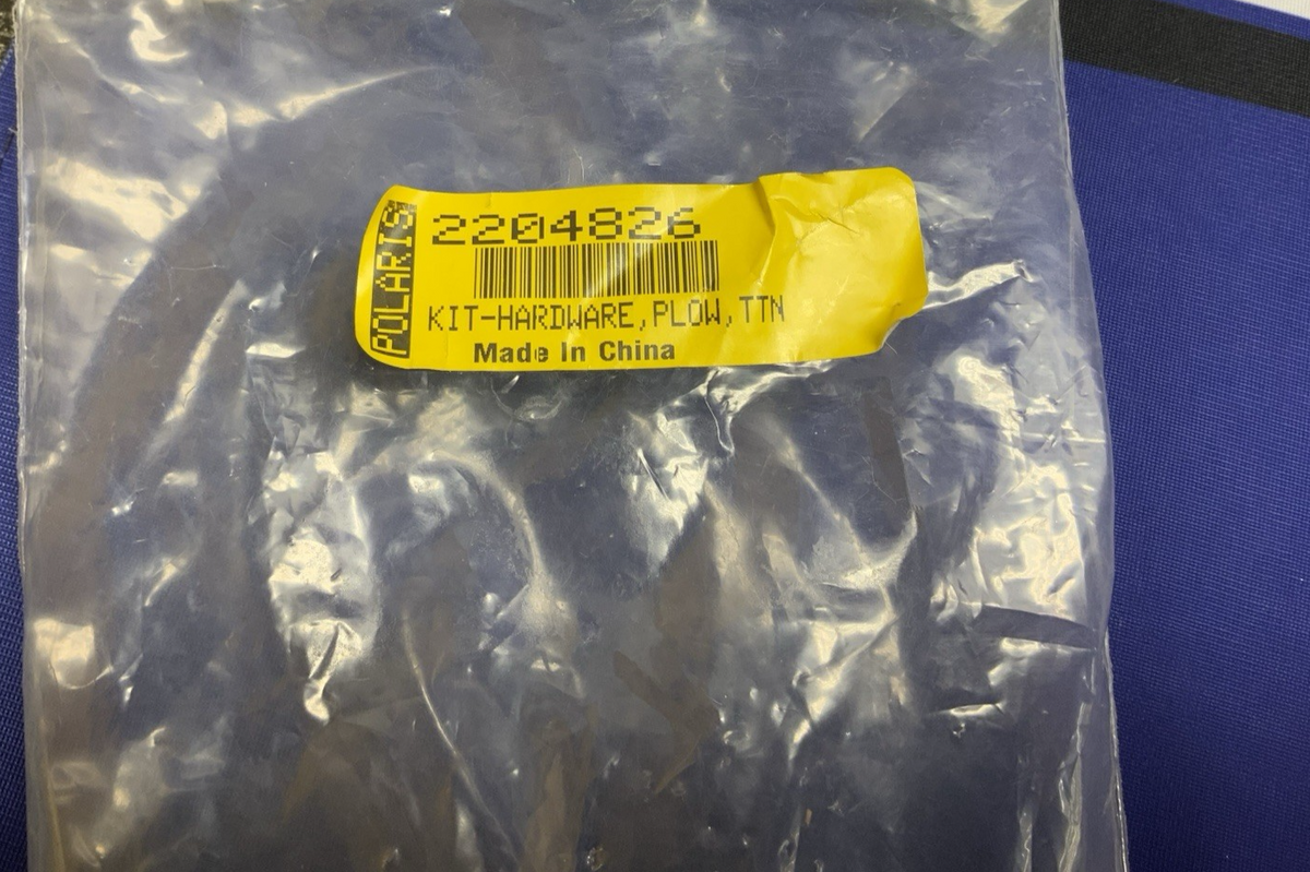 Polaris Titanium Plow Hardware Kit OEM 2204826