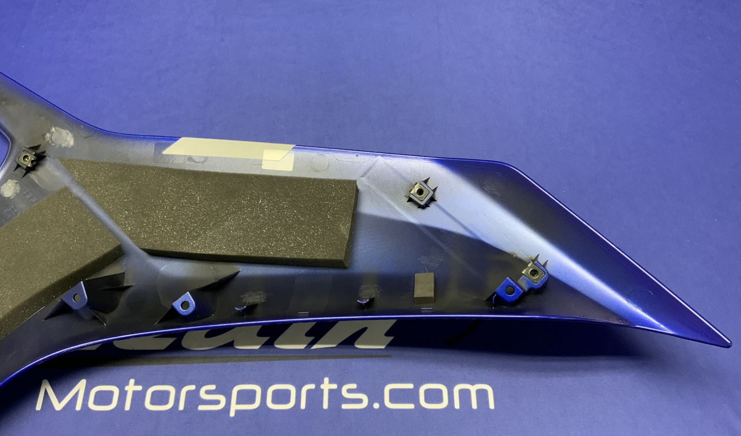 Yamaha Left Lower Fairing (Blue) YZF-R6 2017-2024 OEM BN6-W283U-90-P0
