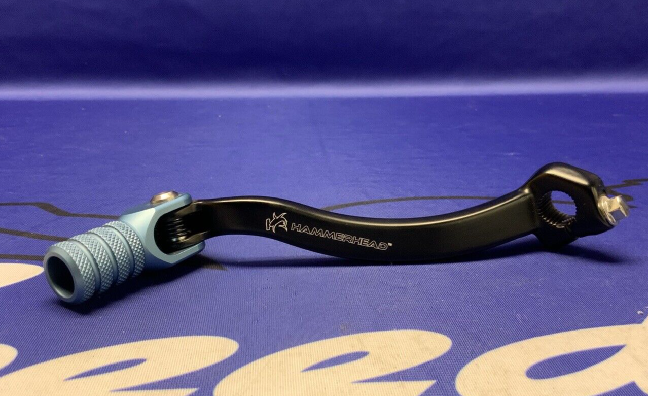 Hammer Head Offset Forged Shift Lever Black & Blue YZ250F/450F 2014-2016 11-0224