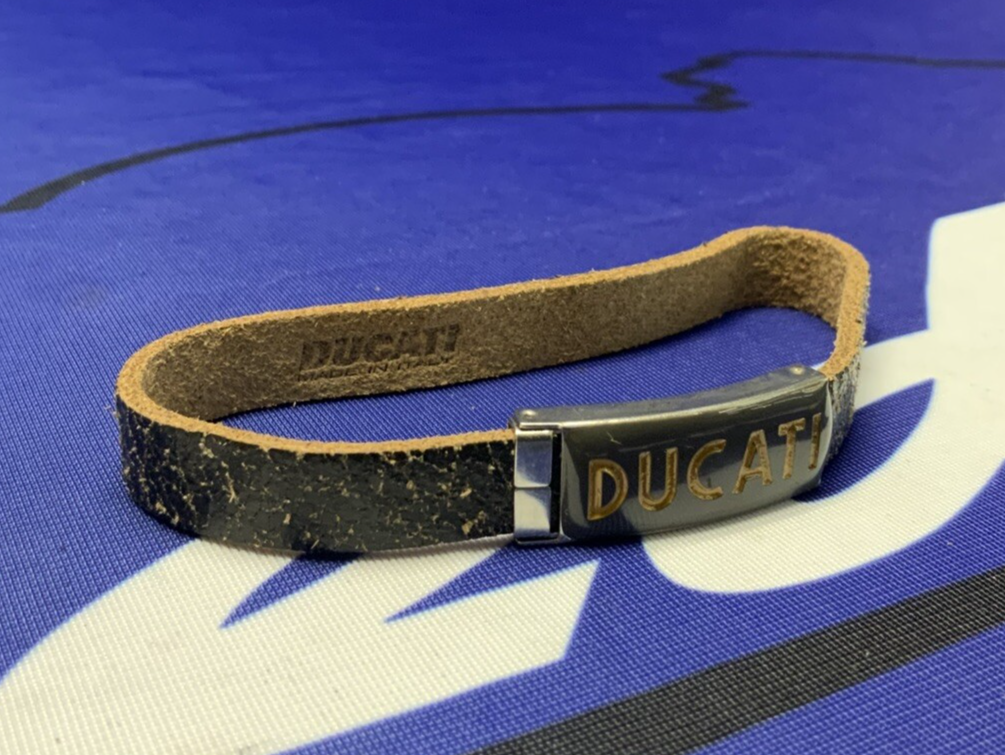 Ducati Retro Leather Bracelet OEM 987680290