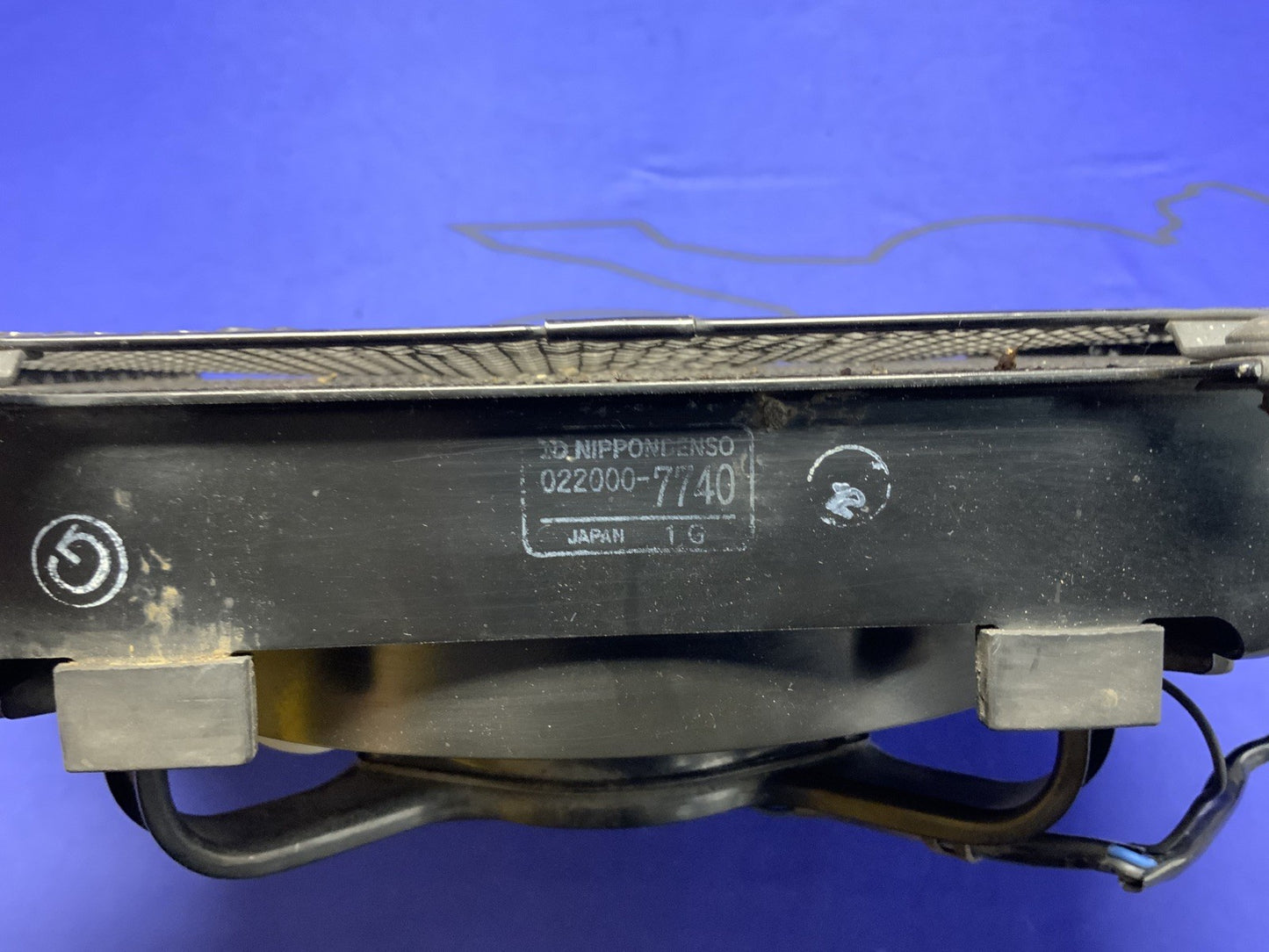Kawasaki Radiator W/ Fan Assembly Ninja 1000R ZX1000A 1986-1987 OEM 39060-1063