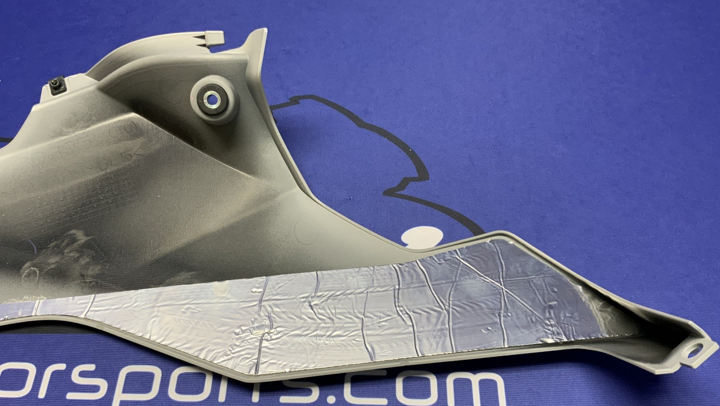 Yamaha Left & Right Lower Fairing Set (Gray) YZF-R6 2017-24 OEM BN6-28385-00-P4