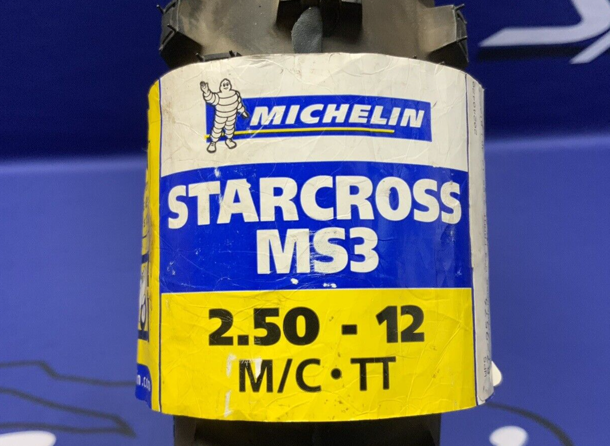 2.50-12 Michelin Starcross MS3 Front Tire 36J 11847