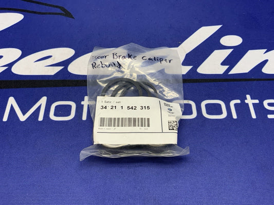 BMW Rear Brake Caliper Piston/Gasket Rebuild Kit M1000RR 21-24 OEM 34211542315