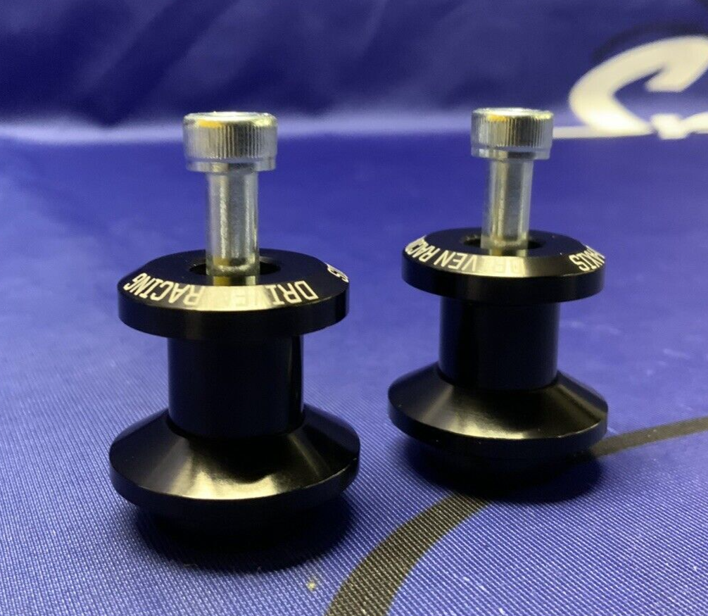 Driven Racing D Axis Spools (Black) YZF-R6 1999-2018 DXS-6 BK